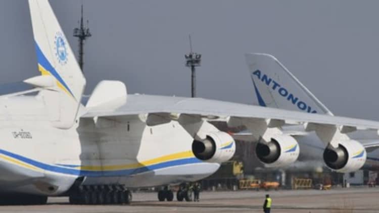 Boeing stepped in to help the Ukrainian manufacturer of the world’s largest airplane 