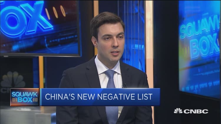 China's new negative list: What you need to know