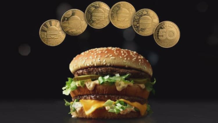 McDonald’s just unveiled the MacCoin to celebrate the Big Mac