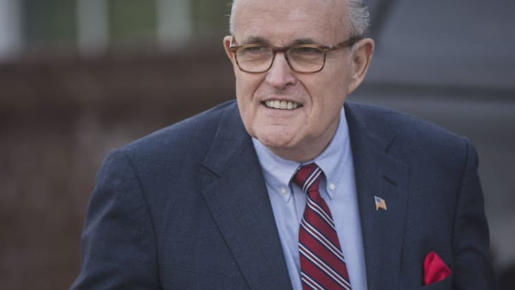 Rudy Giuliani told Fox News that 'collusion is not a crime'