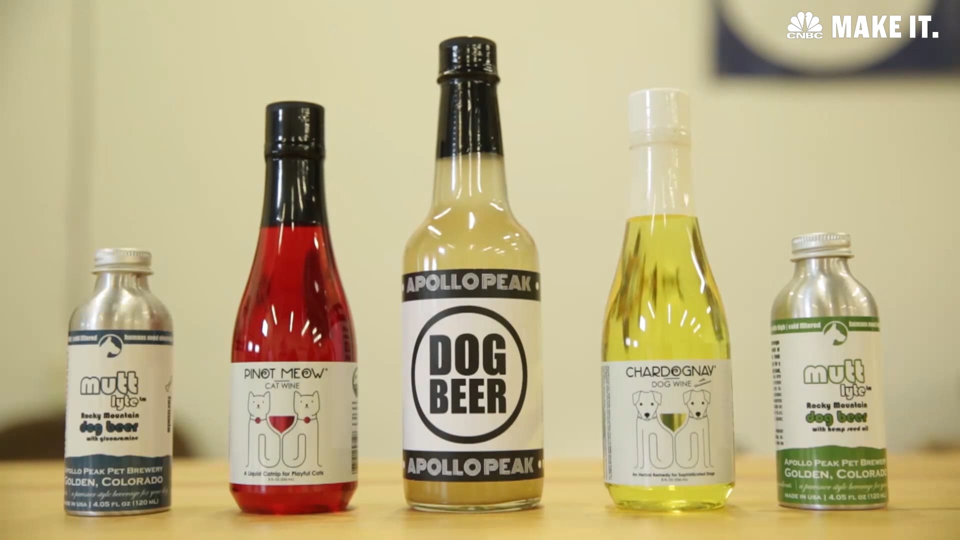 Apollo Peak sells cat wine and dog beer