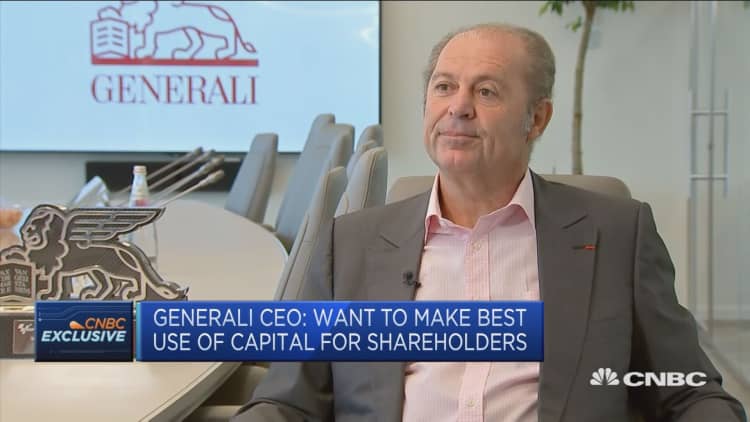 Management shake-up important to strategy: Generali Group CEO