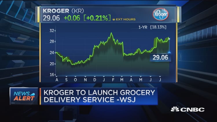 Kroger to launch grocery delivery service