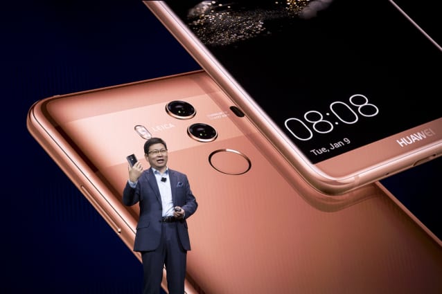GP: Richard Yu, Huawei Mate 10 mobile phone 180109