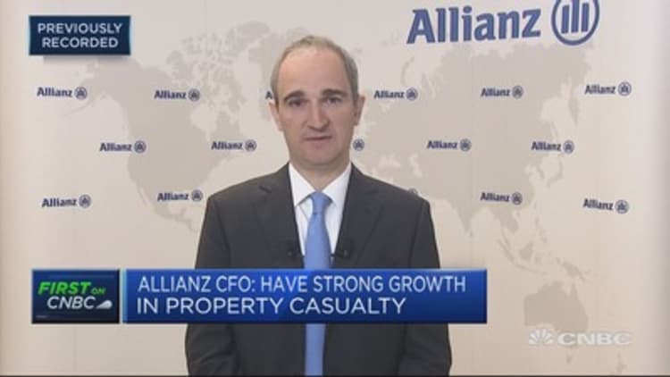 Strong growth in life business: Allianz CFO