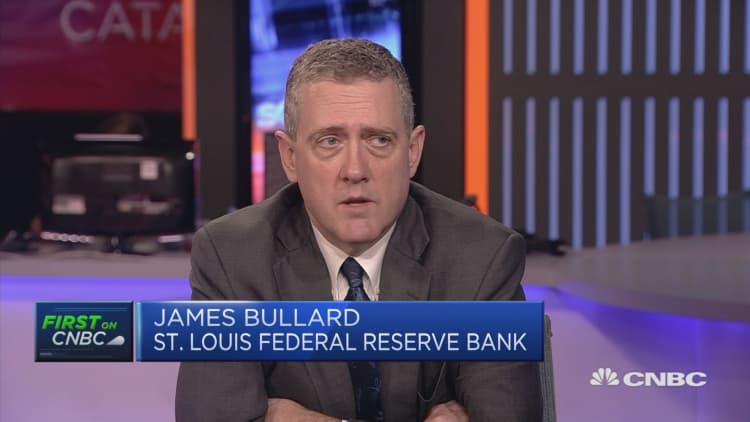 US jobs report was strong, Fed’s Bullard says