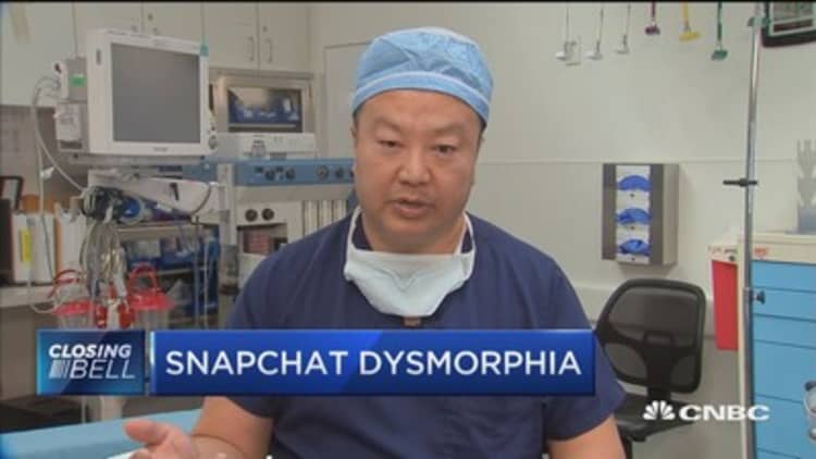 Snapchat dysmorphia: Increase in patients seeking Snapchat filter look
