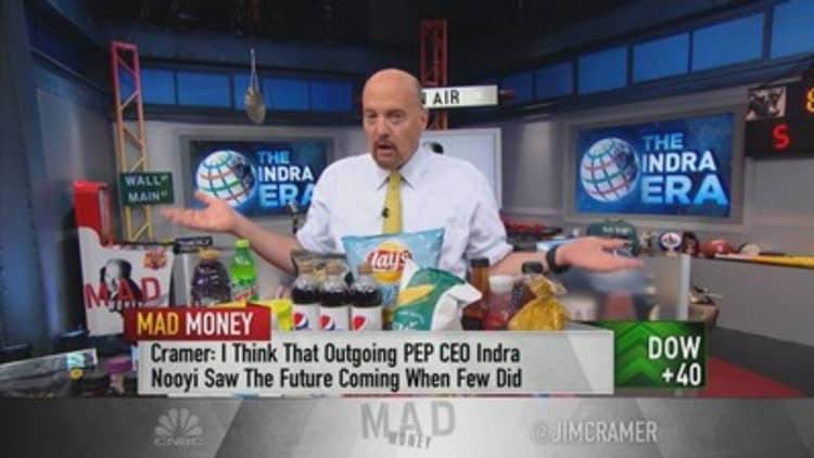 Cramer: Outgoing PepsiCo CEO 'saw the future coming' when few did