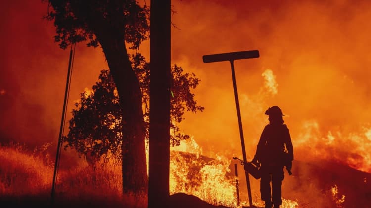The Mendocino Complex wildfire in California is now the largest in the state’s history