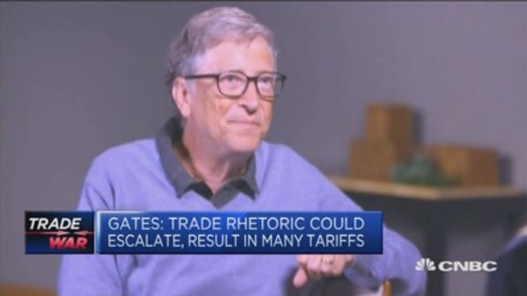 Tariffs rhetoric could impact the poorest countries, Bill Gates says