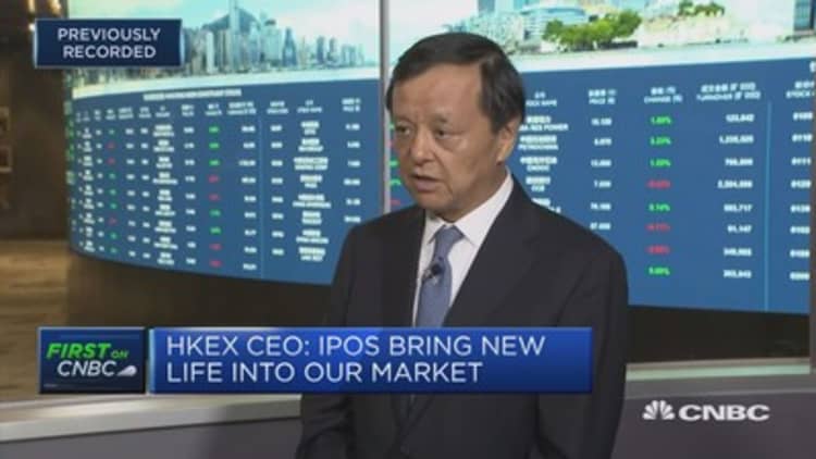 Looking to build trading connections with China on commodities, renminbi and derivatives: HKEX