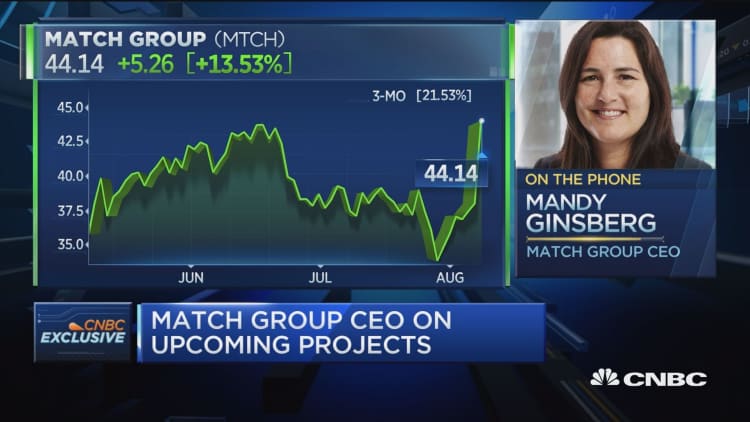 Match Group CEO on earnings beat and Tinder's growth