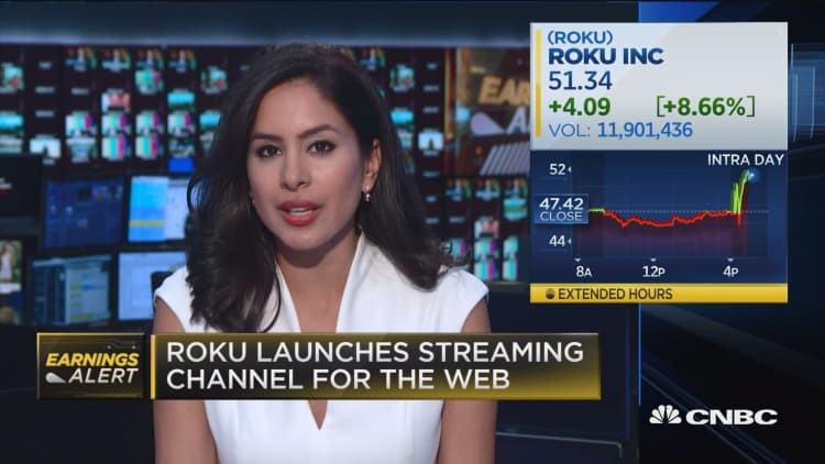 Roku jumps on better than expected active account numbers