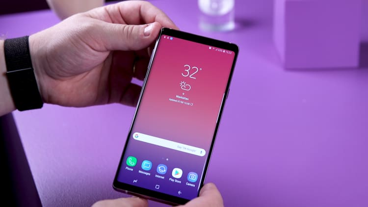 Samsung just unveiled its new top-of-the-line phone, the Galaxy Note 9