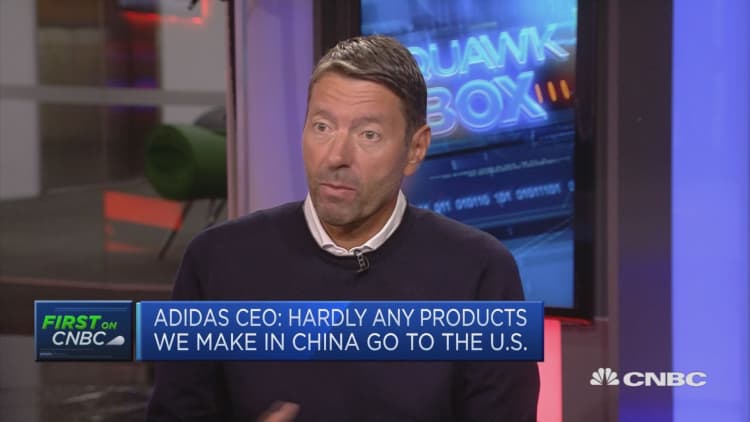 Adidas CEO: Clunky 90s shoes seeing growth from younger generations