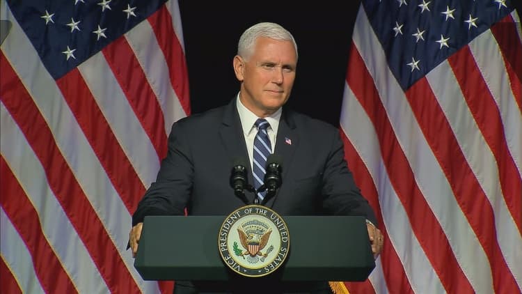 Vice President Mike Pence unveils plan to create Space Force 