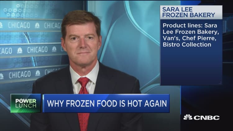 Frozen food hot again: Sara Lee Frozen Bakery CEO