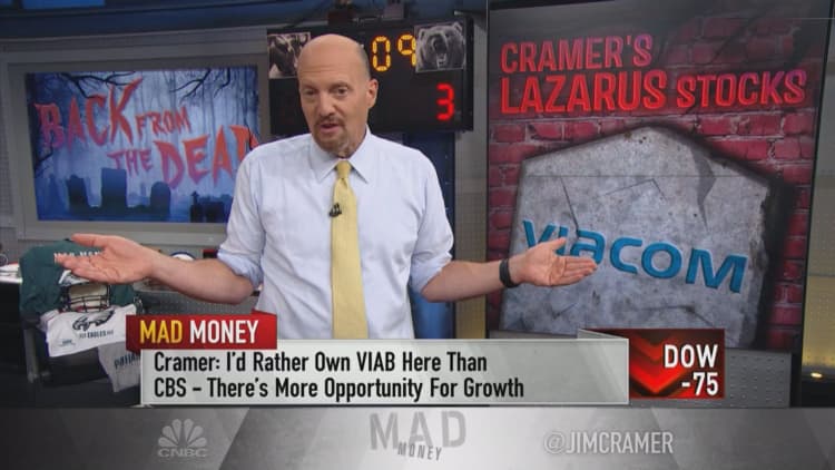 Cramer would rather own Viacom than CBS