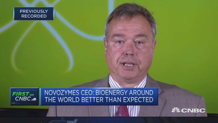Novozymes CEO: Worried about trade complexities between US, China