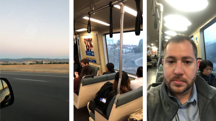 This 30-year-old commutes 4 hours and 140 miles for work in San Francisco every day