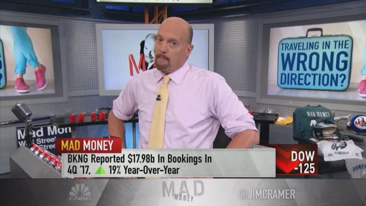 Cramer: Booking Holdings needs to decide whether it’s a growth stock or a value stock