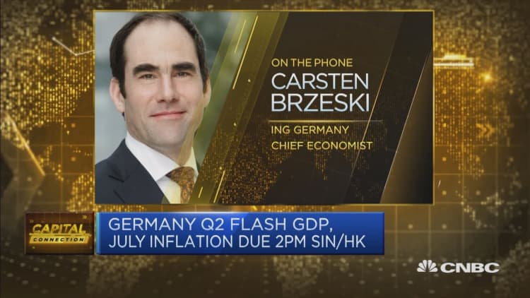 Germany's growth is set to outperform the eurozone again, economist says