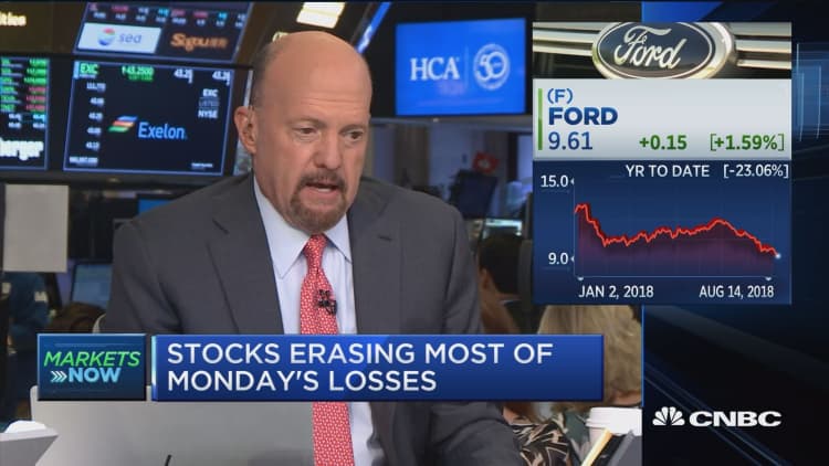 Ford's dividend has to be at risk, says Cramer