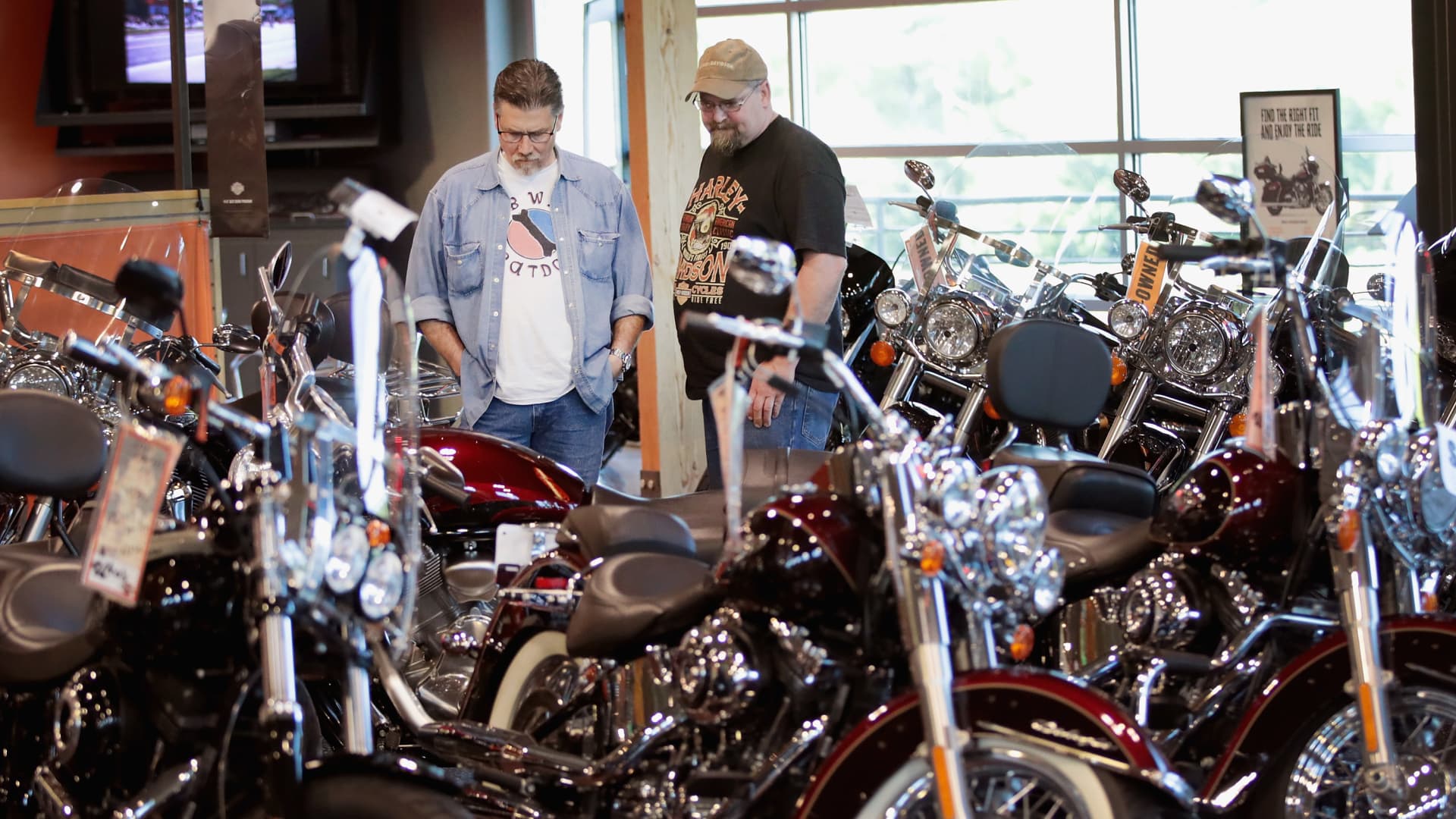 Harley-Davidson shares could fall nearly 20% as growth story ‘lacks legs,’ Jefferies says