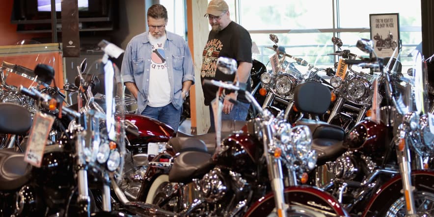 Harley-Davidson shares could fall nearly 20% as growth story 'lacks legs,' Jefferies says