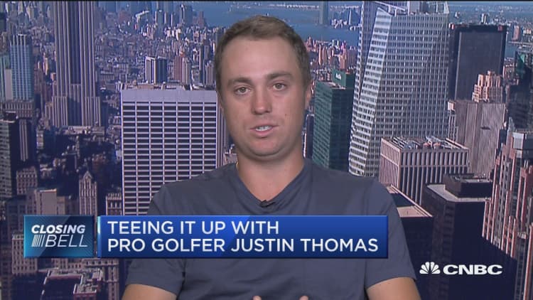 Pro golfer Justin Thomas on PGA Championship and investing