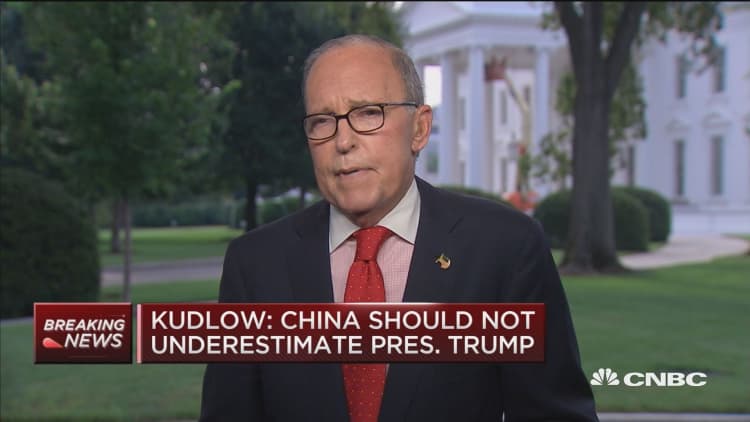 Larry Kudlow: Chinese government must not underestimate Trump