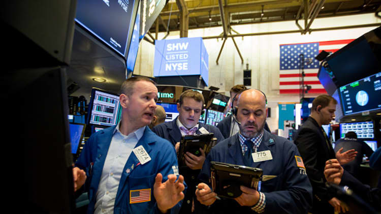 Dow soars over 400 points