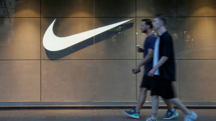 Nike shares hit all-time high after reporting strong earnings and global growth