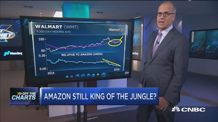 In the ultimate battle for the consumer, Amazon is still king of the jungle, technician says