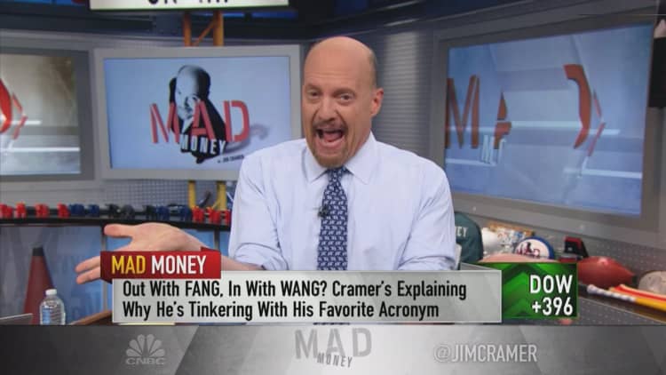 Cramer: Forget FANG, the market loves WANG