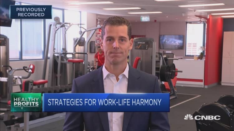 Morning workouts are key to work-life balance for busy executives says fitness expert
