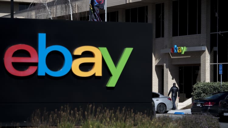 eBay beats earnings forecasts on top line as revenue matches expectations