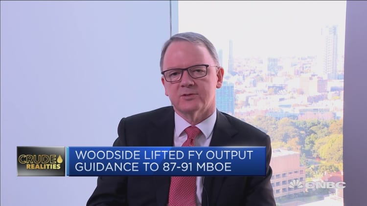 Woodside CEO says he expects some pressure on company's costs