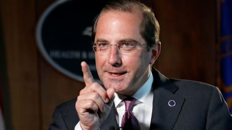Watch CNBC's full interview with HHS Secretary Alex Azar on controlling drug prices