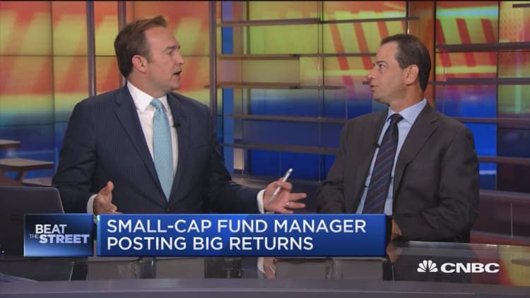 Small-cap fund manager posting big returns