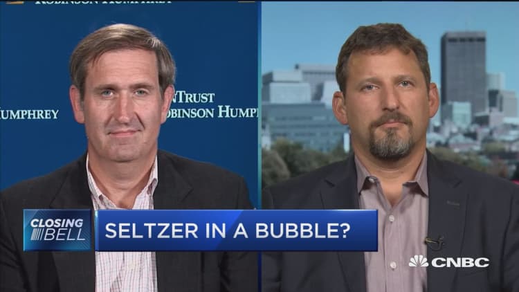 Fizzy water wars: Is seltzer in a bubble?
