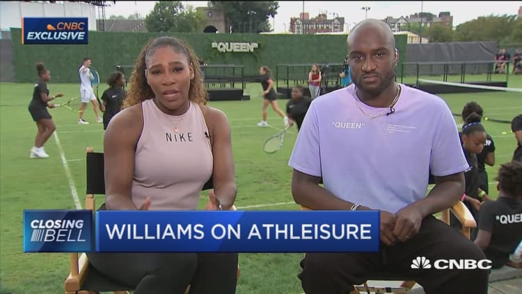 Serena Williams on new Nike clothing line