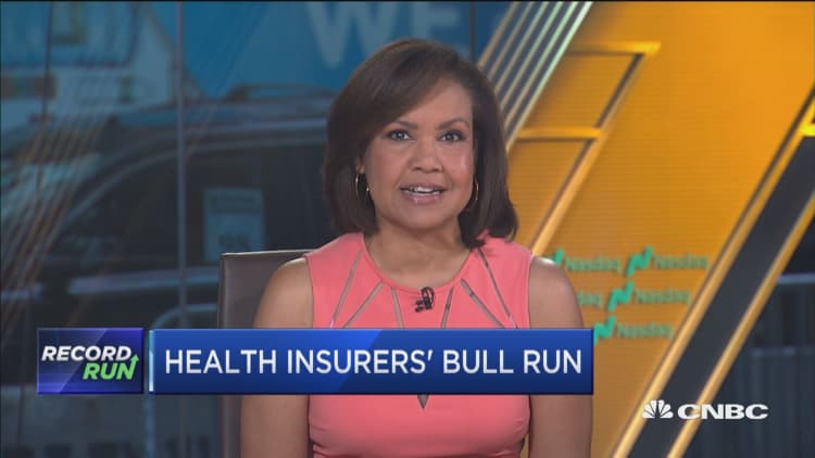 Health insurers' bull run: Humana and United Health Group up more than 1,300 percent