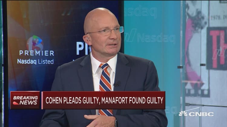 This will matter very short term: Tony Dwyer on Manafort, Cohen