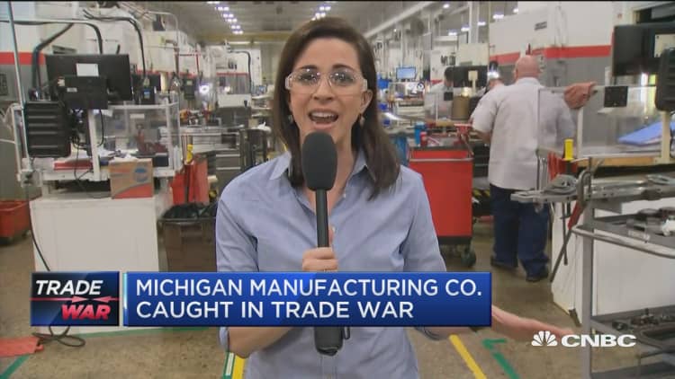 Michigan auto parts maker caught in trade war crosshairs