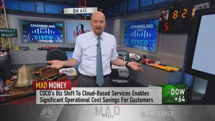 Cramer: Cisco's latest quarter proves shift to software is working