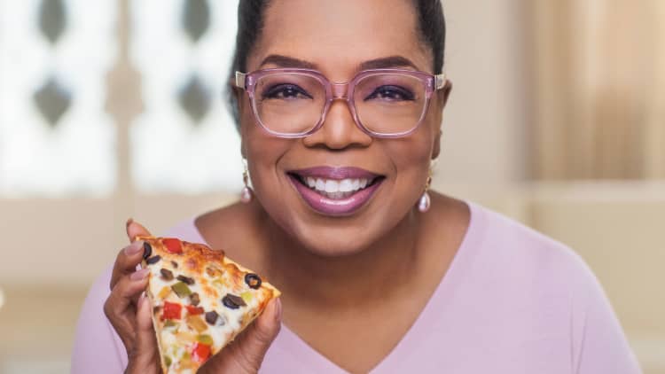 Oprah and Kraft Heinz announce new pizza line