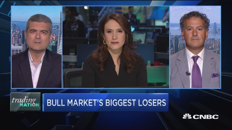 Trading Nation: Bull market's biggest losers