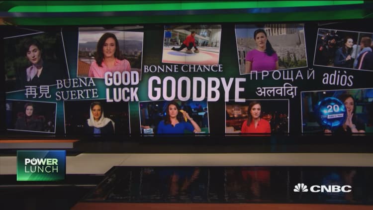 CNBC says goodbye and good luck to Michelle Caruso-Cabrera