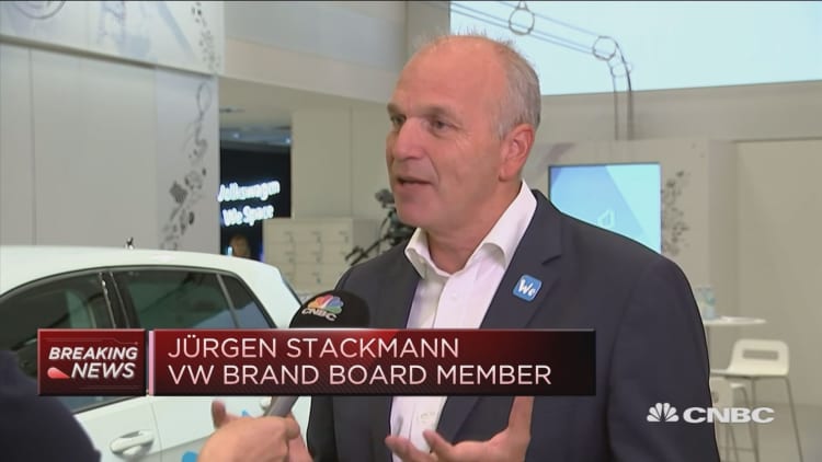 VW's Stackmann: E-mobility car sharing a major investment